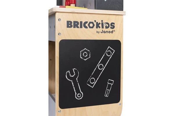 Krijtbord aan de zijkant