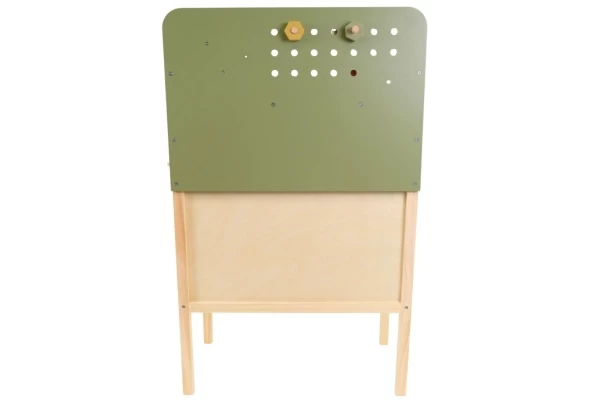 Achterzijde Little Worker kinderwerkbank