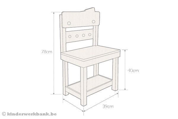 Met een formaat van 40x26x70 cm (lxbxh).