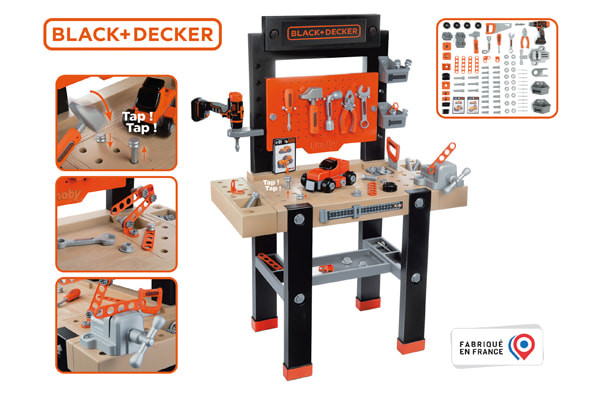 Met veel gereedschap